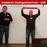 President's Distinguished Club - 2018